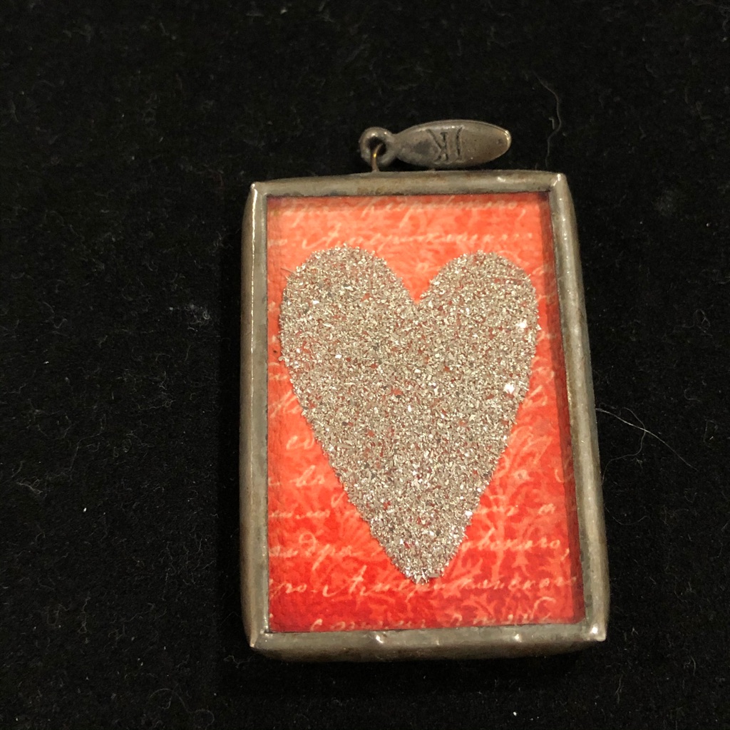 Go With All Your Heart Large Charm 20$